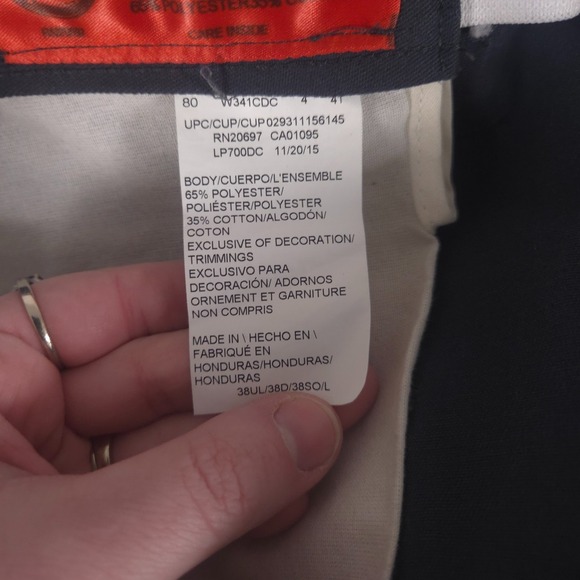 LOT OF 2 Dickies Pants Mens 38ULx34 Straight Regular Fit Stretch Workwear NEW - Picture 10 of 16